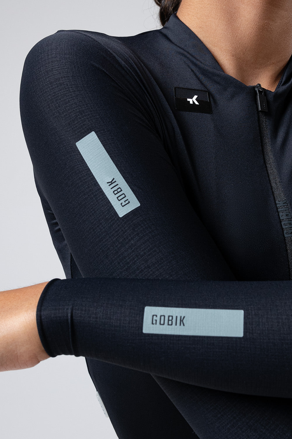 Maillot Manga Larga Avalon Gobik Unisex Ink Negro #10