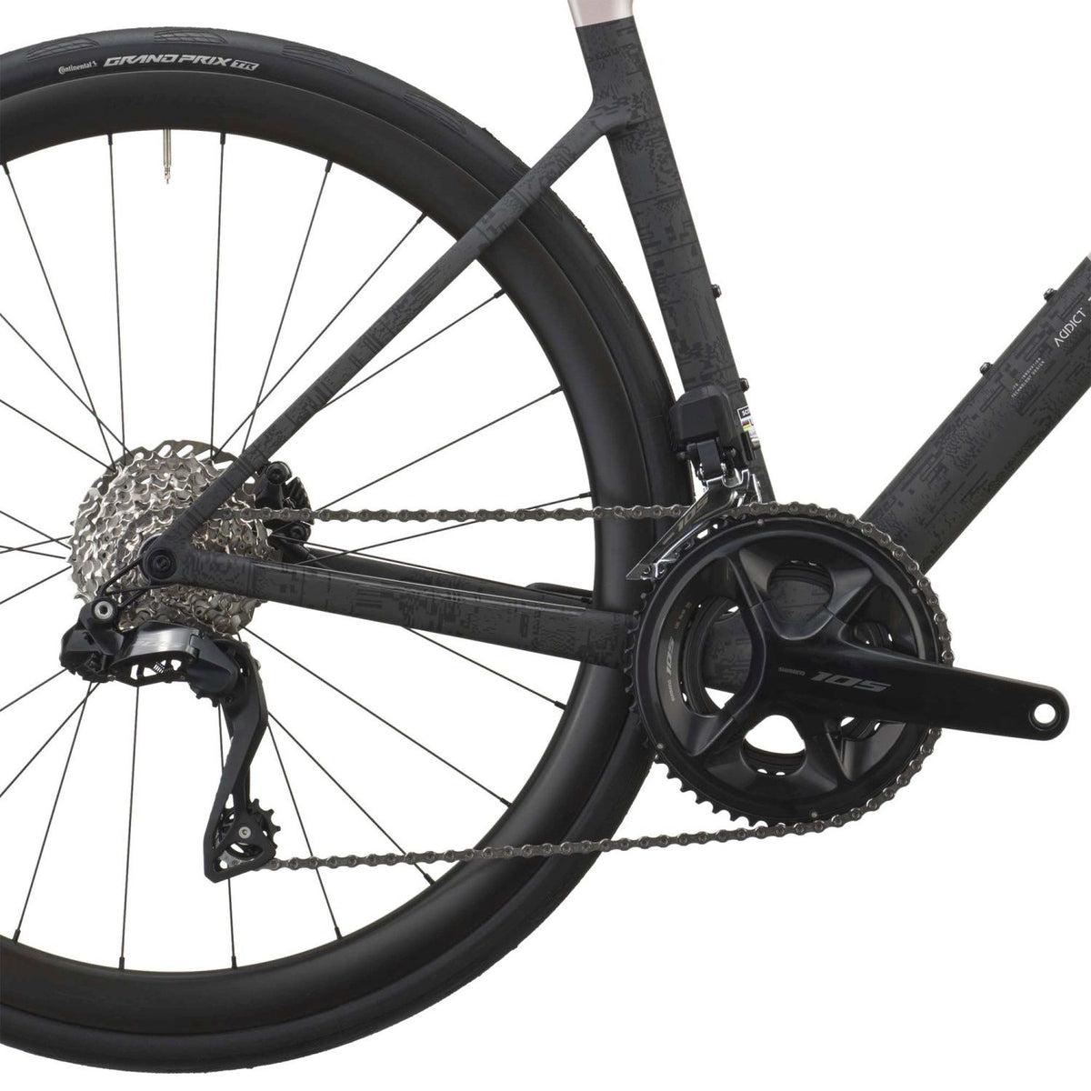 Scott Addict RC 30 2027 Champagne Pink/Carbon Black #4