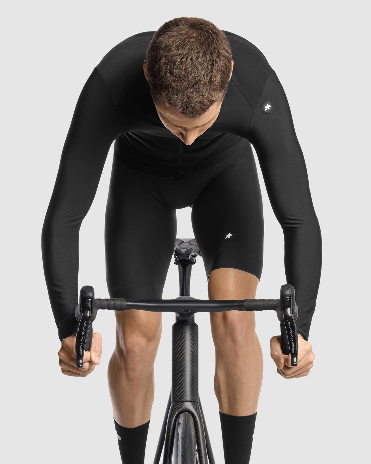 Assos Equipe R S11 Maillot Manga Larga Primavera/Otoรฑo Negro #5