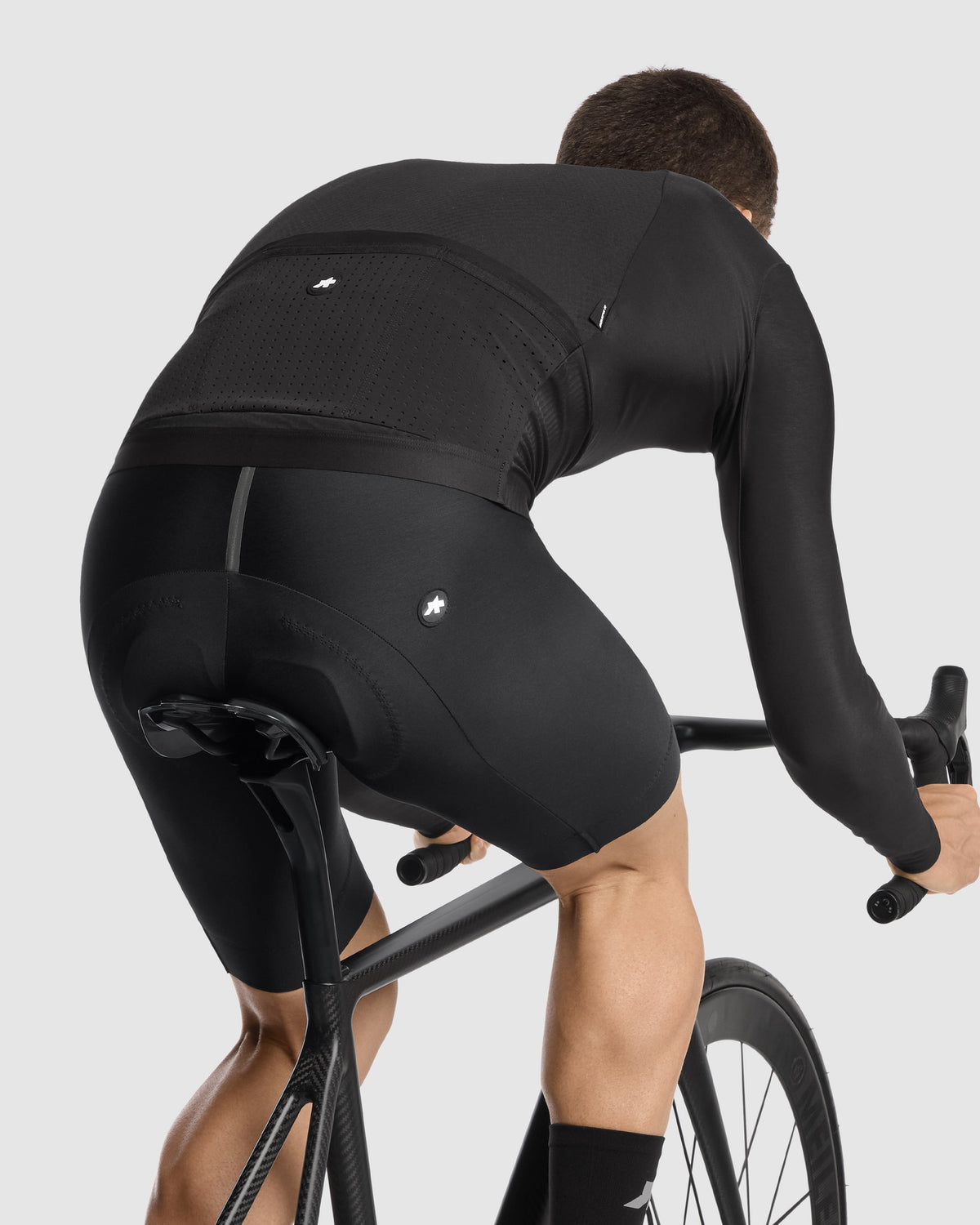 Assos Equipe R S11 Maillot Manga Larga Primavera/Otoรฑo Negro #7