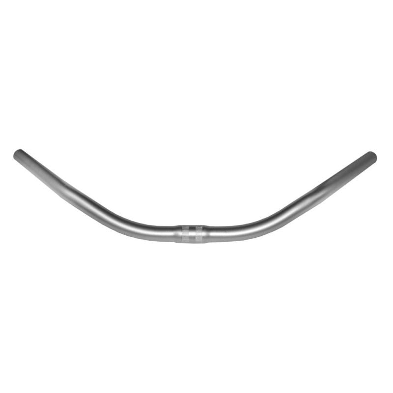 Manillar Ergotec Moon 610mm 53º Acero Plata
