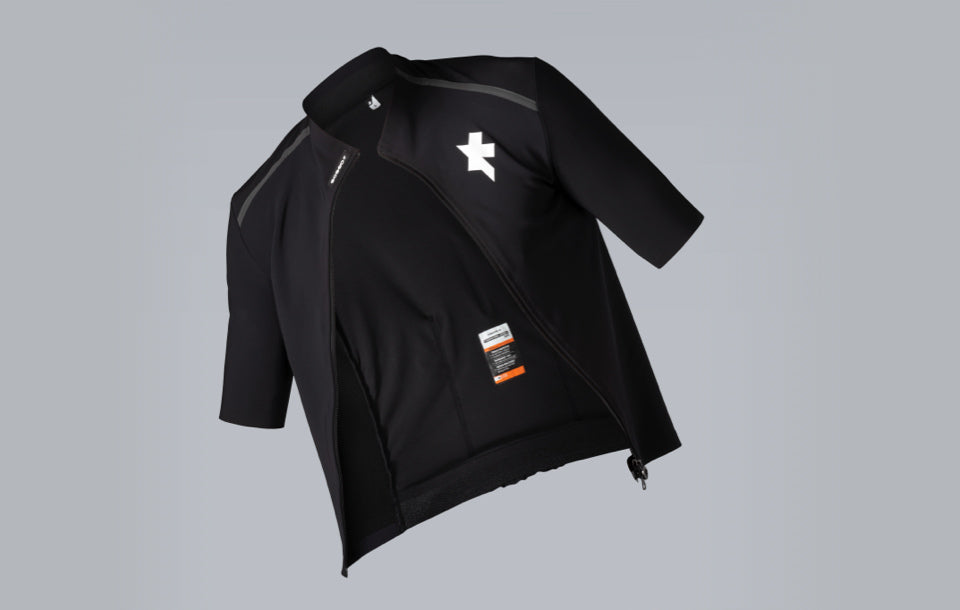 Assos Equipe R S11 Jersey Lluvia tรฉrmico Negro #9