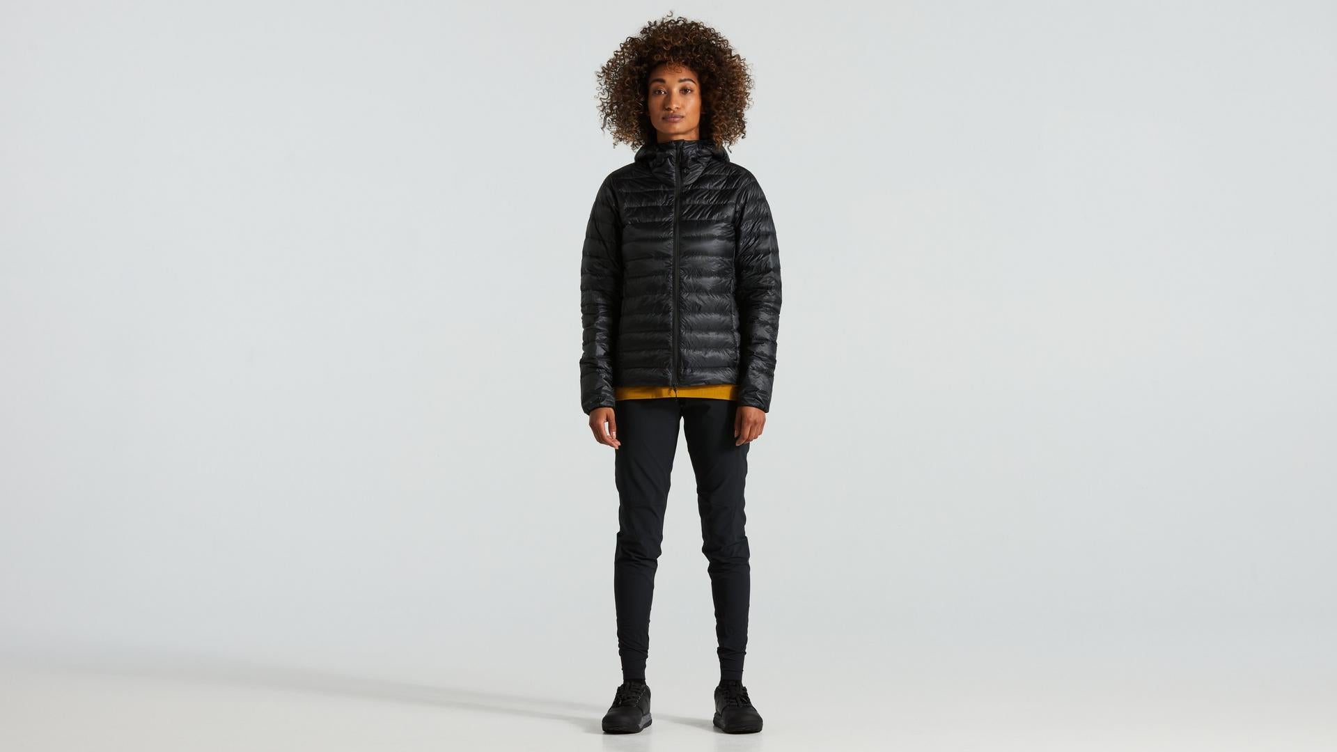 Chaqueta Plumas Empaquetable Specialized Mujer Negro