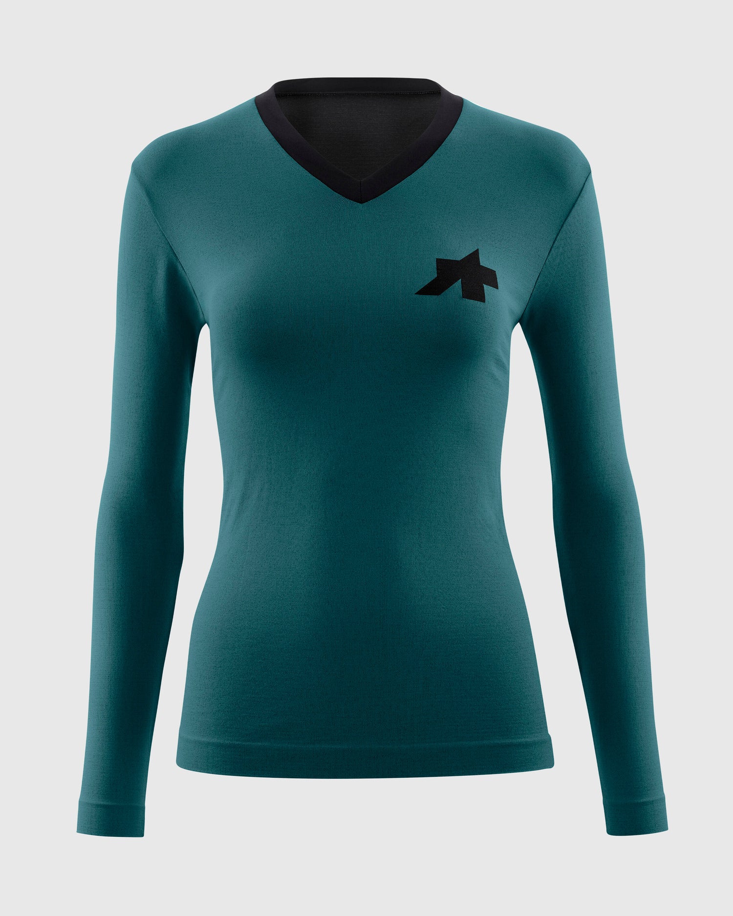 Assos Tactica T5 Camiseta Técnica Manga Larga Mujer Foundation Green