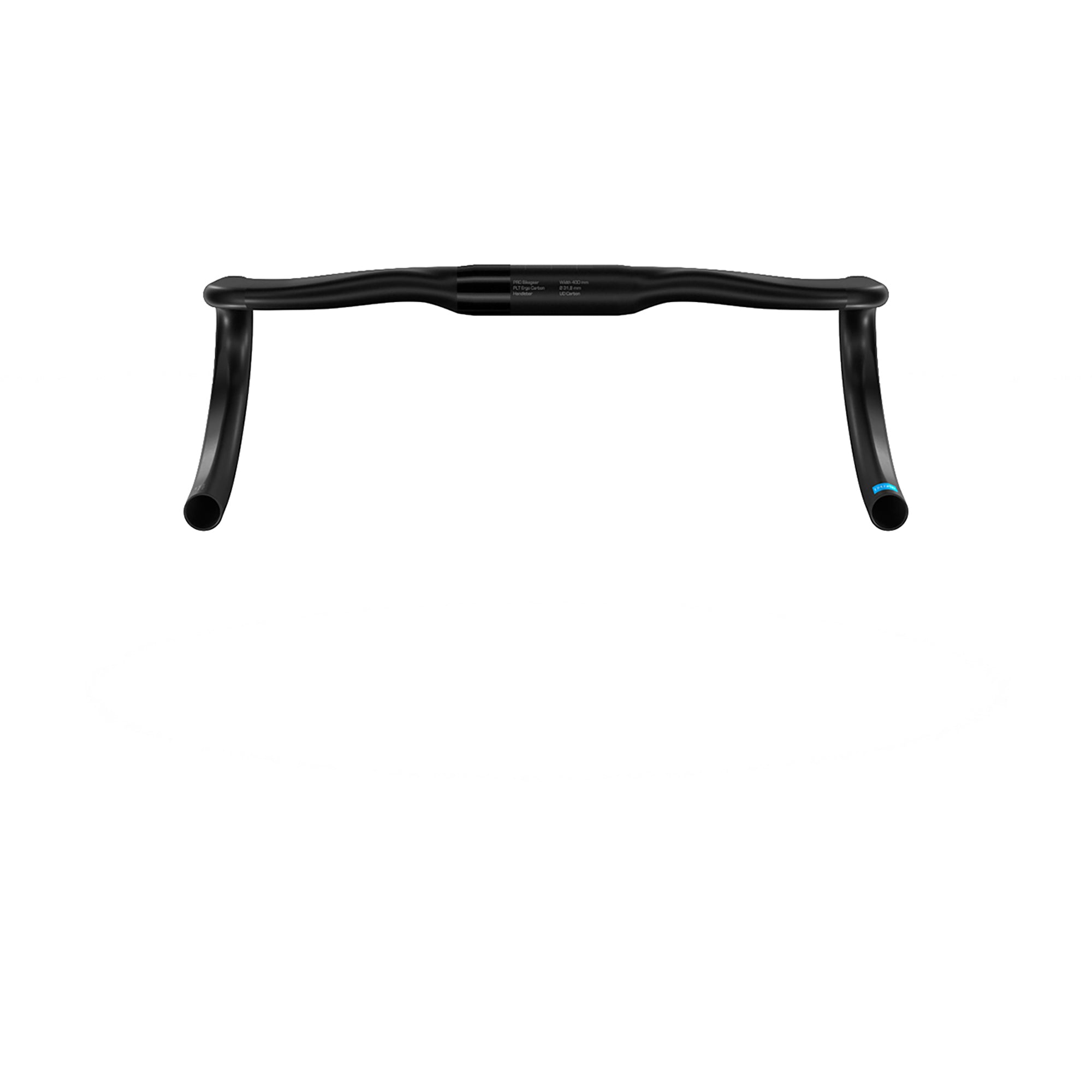 Manillar Carretera PRO PLT Ergo Carbon 31.8mm 120mm 68mm Negro #8
