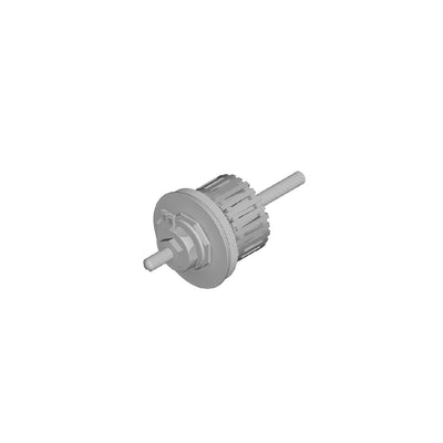 Conjunto Interno Shimano DH-C3000-3NNT 140mm Plata #2