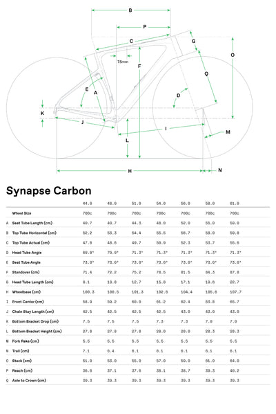 Bicicletas Carretera Synapse Carbon 5 Cannondale 2025 Black #8